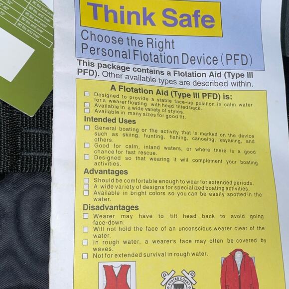 Bass Pro Shops Life Jacket Vest Adult Large XL 40"- 52" Type 3 PFD Water Sports - Picture 8 of 9